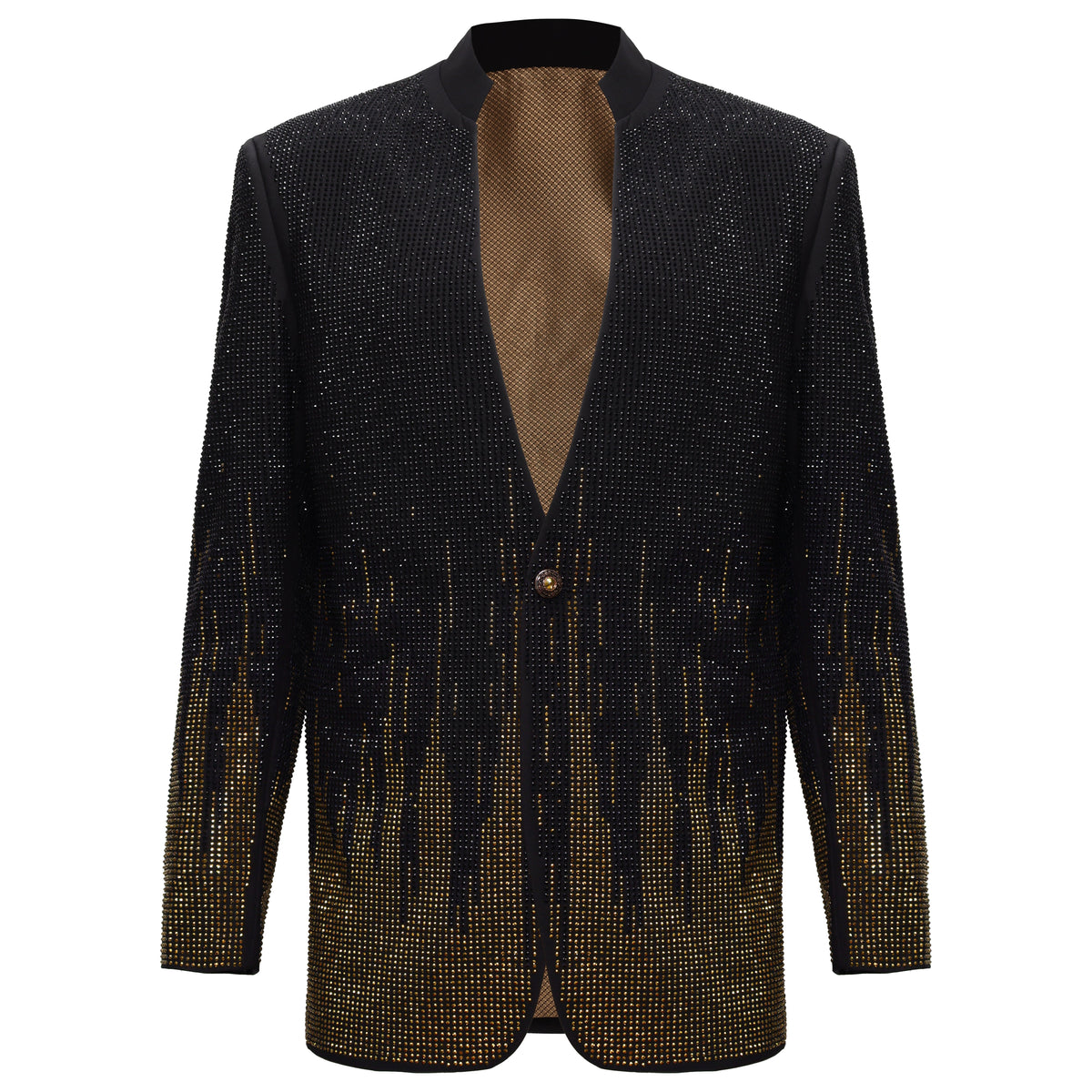 GOLDEN MIRAGE BLAZER BLACK/GOLD