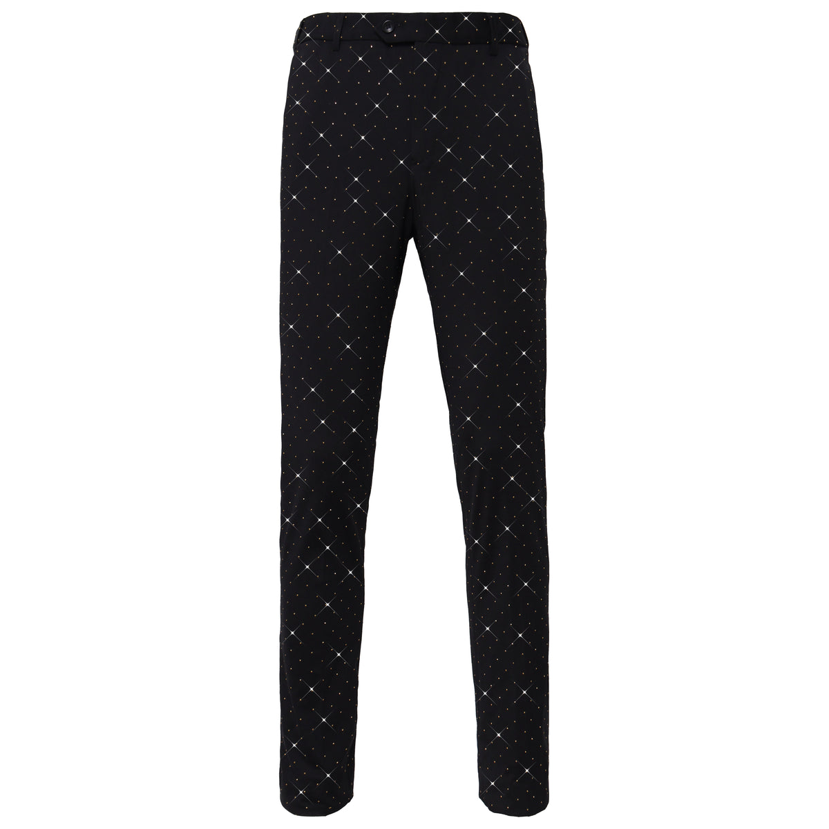 Dapper Details Pants BLACK/GOLD