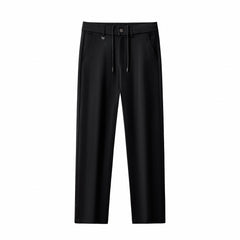 Apex Drawstring Stretch Pants BLACK