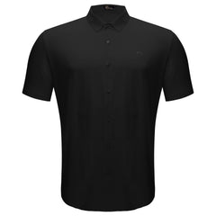 Apex Spirit Short Sleeve Button-Up BLACK