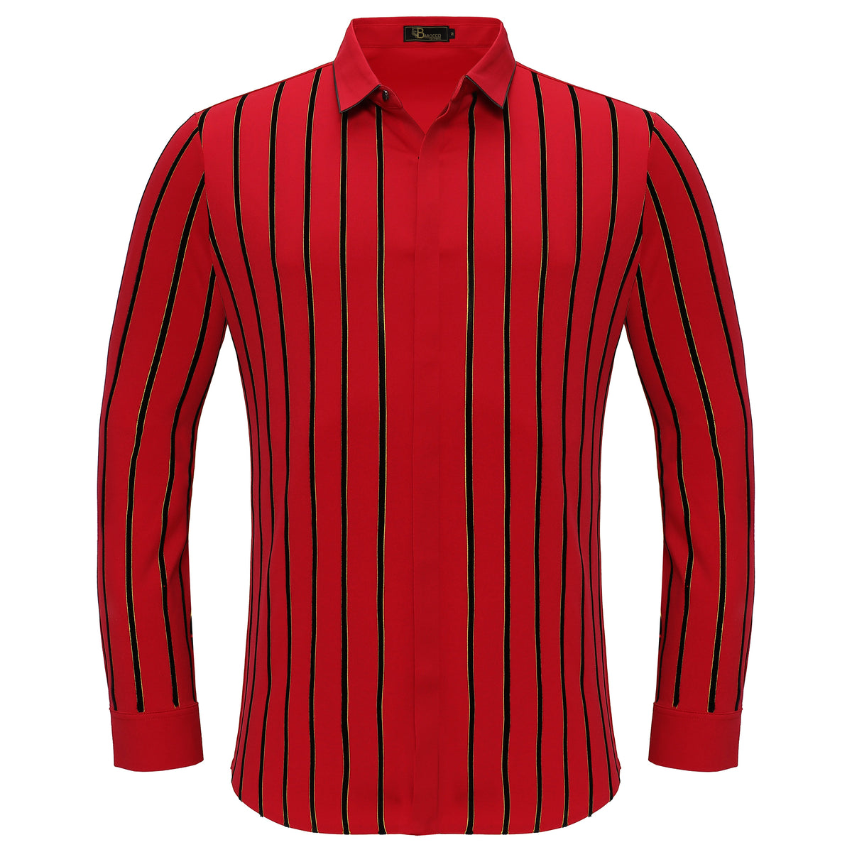 Boss Authority Button-Up Shirt RED