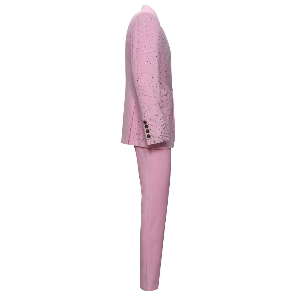 Supreme Reign suit pink/white